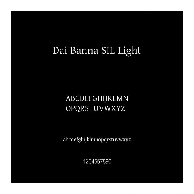 Dai Banna SIL Light