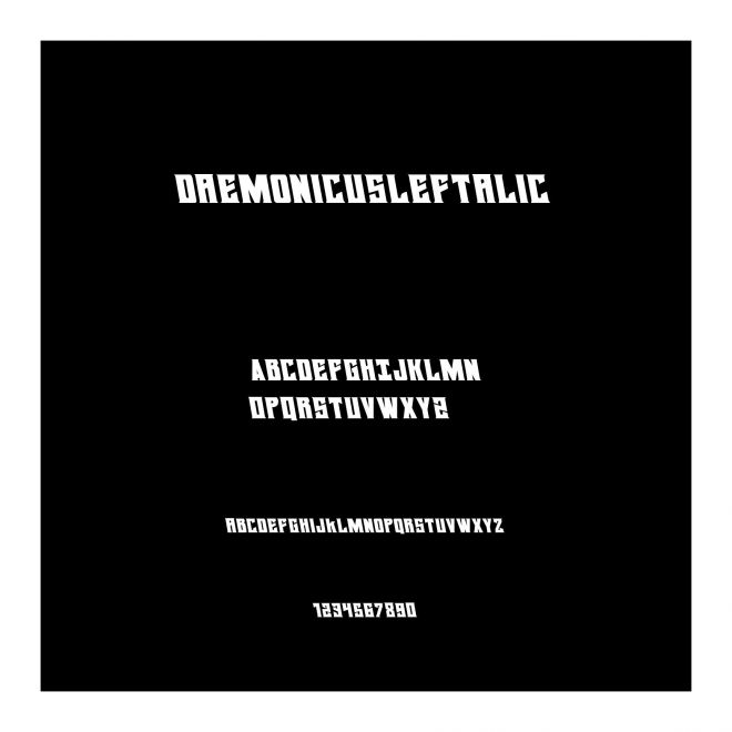 DaemonicusLeftalic