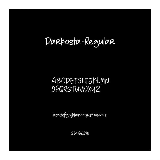 Darkosta-Regular