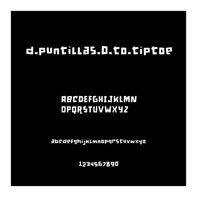 d.puntillas.D.to.tiptoe