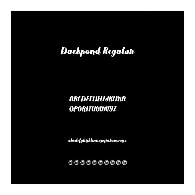 Duckpond Regular