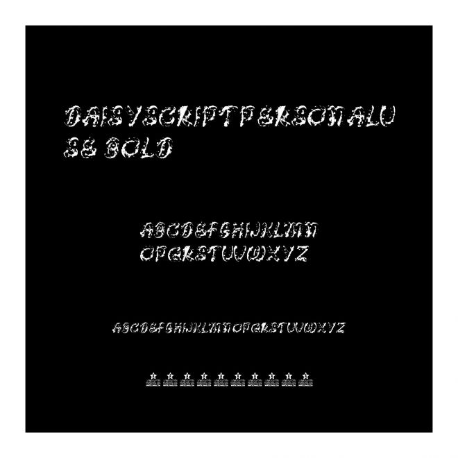 DAISYSCRIPTPERSONALUSE-Bold