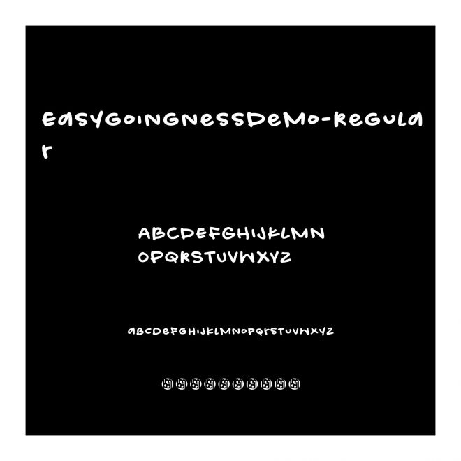 EasygoingnessDemo-Regular