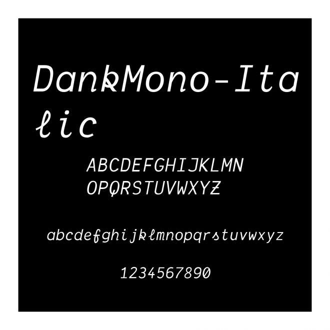 DankMono-Italic