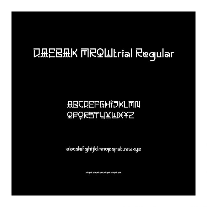 DAEBAK MROWtrial Regular