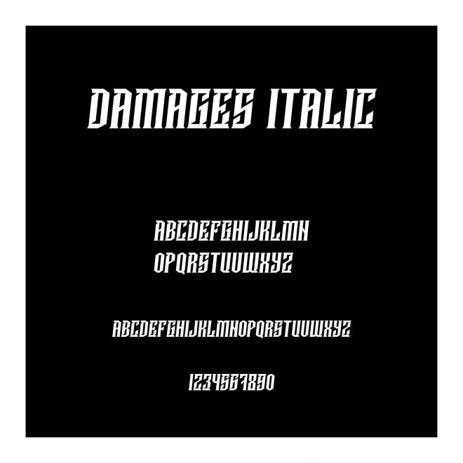 Damages-Italic
