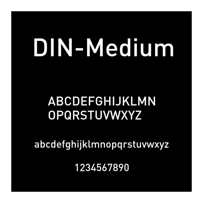 DIN-Medium