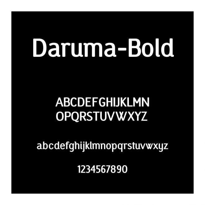 Daruma-Bold