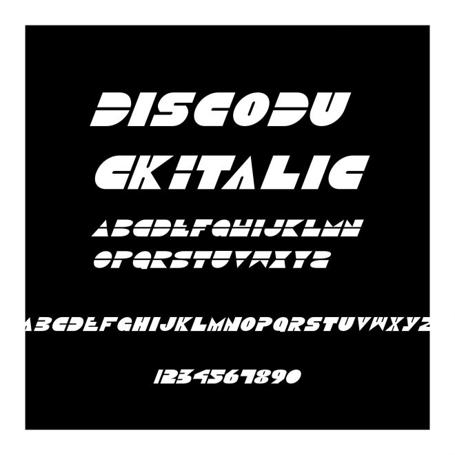 DiscoDuckItalic