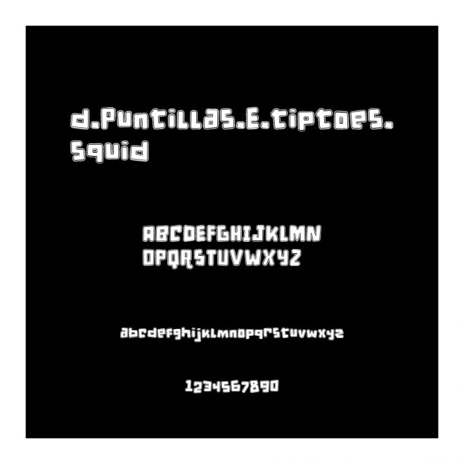 d.Puntillas.E.tiptoes.squid