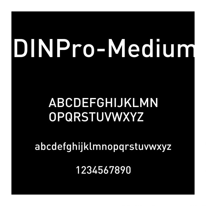 DINPro-Medium