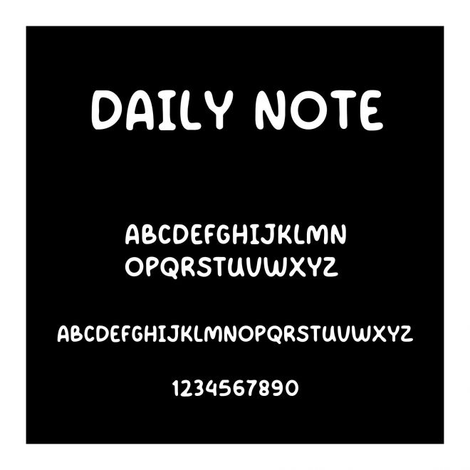 Daily Note