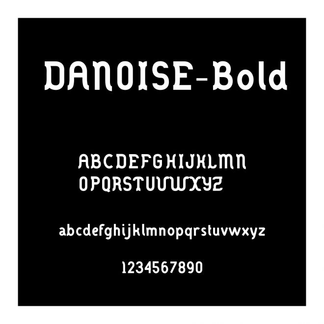DANOISE-Bold