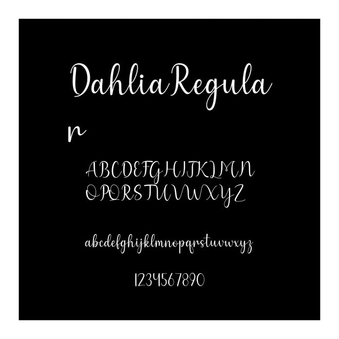 DahliaRegular