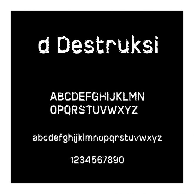d Destruksi