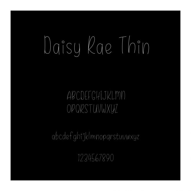 Daisy Rae Thin