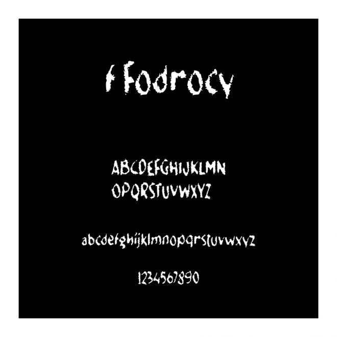 f Fodrocy