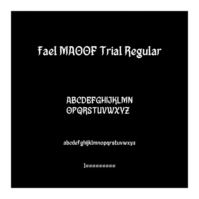 fael MAOOF Trial Regular