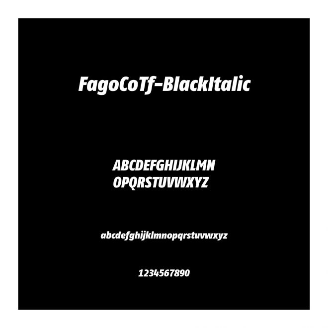 FagoCoTf-BlackItalic