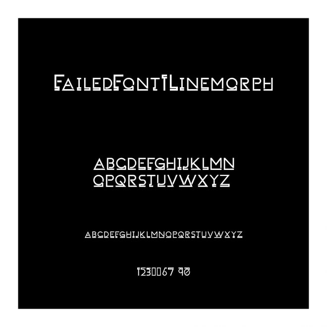 FailedFont1Linemorph
