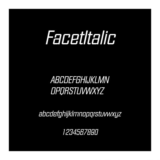 FacetItalic