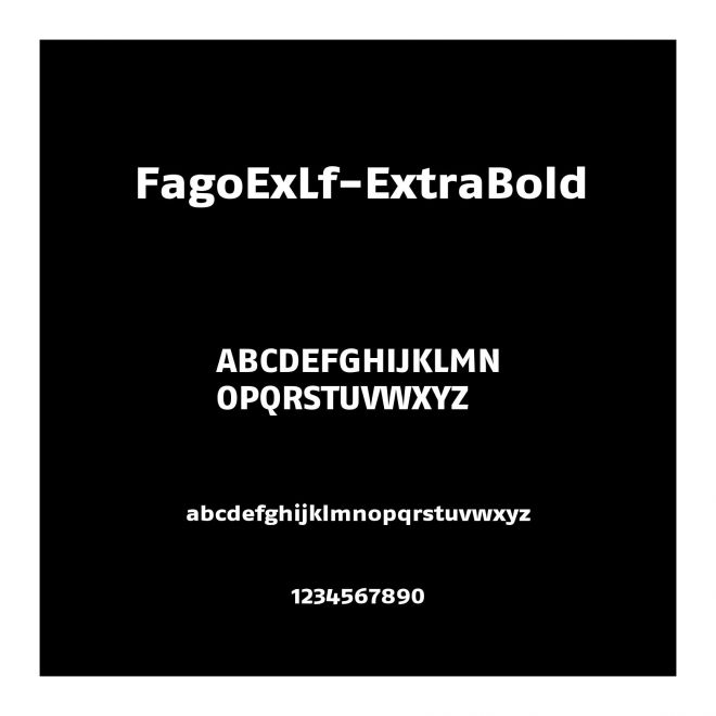 FagoExLf-ExtraBold
