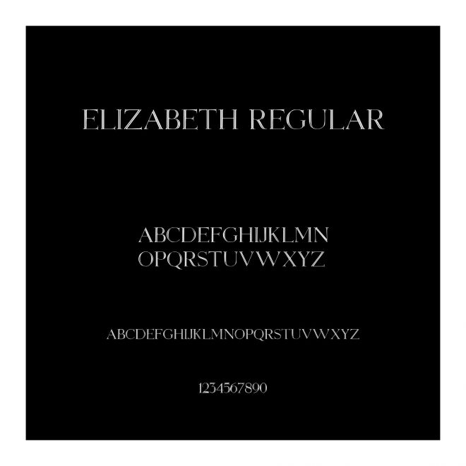 Elizabeth Regular