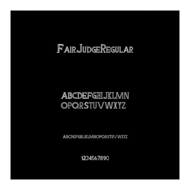 FairJudgeRegular
