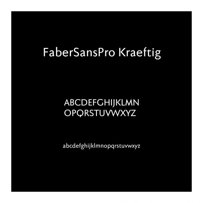FaberSansPro-Kraeftig