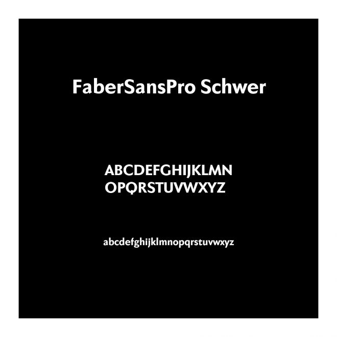 FaberSansPro-Schwer