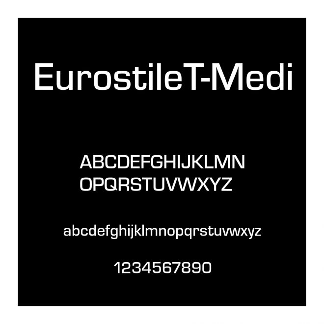 EurostileT-Medi