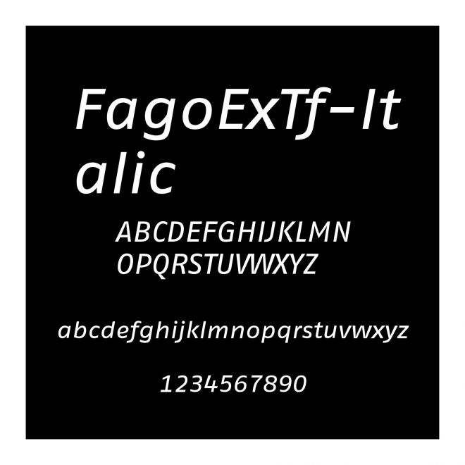 FagoExTf-Italic