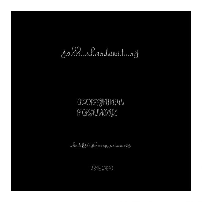 gabbishandwriting