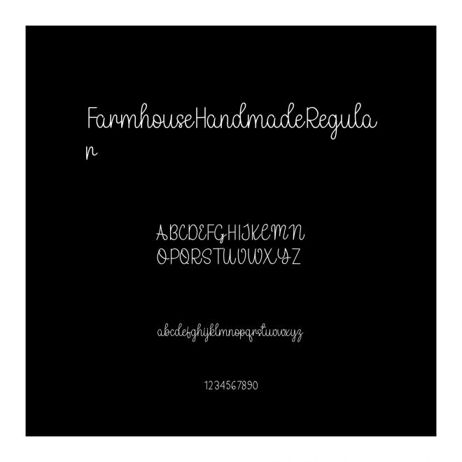 FarmhouseHandmadeRegular