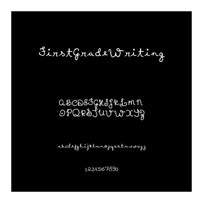 FirstGradeWriting