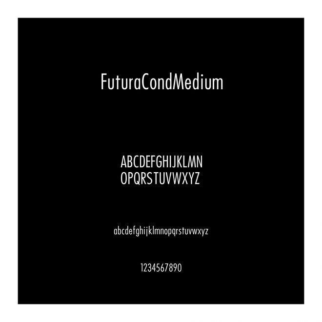 FuturaCondMedium