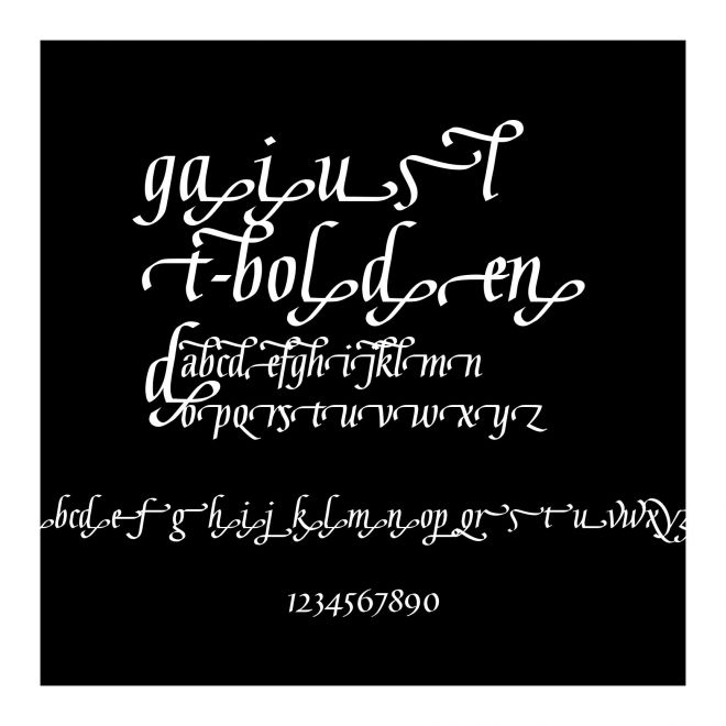 GaiusLT-BoldEnd