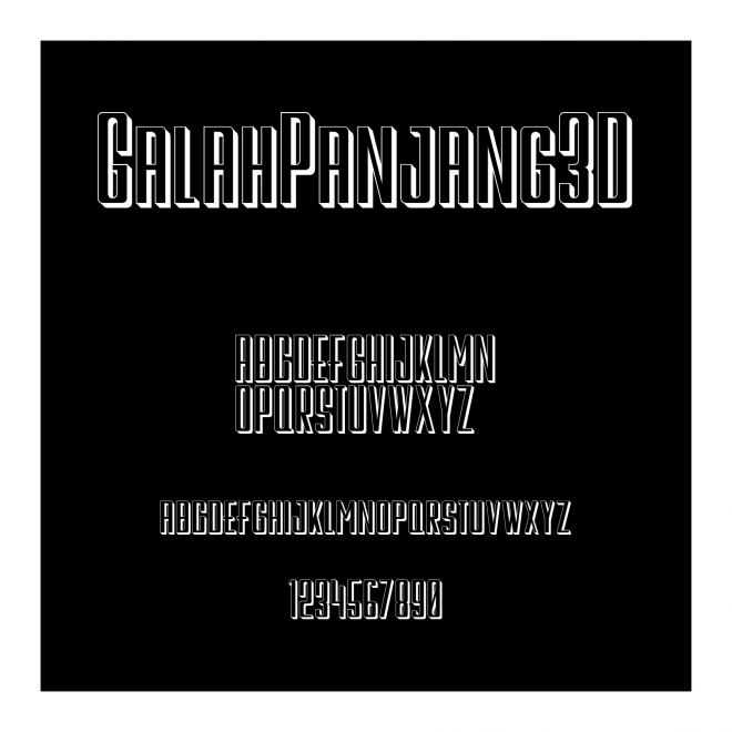 GalahPanjang3D