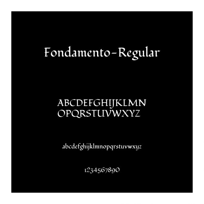 Fondamento-Regular
