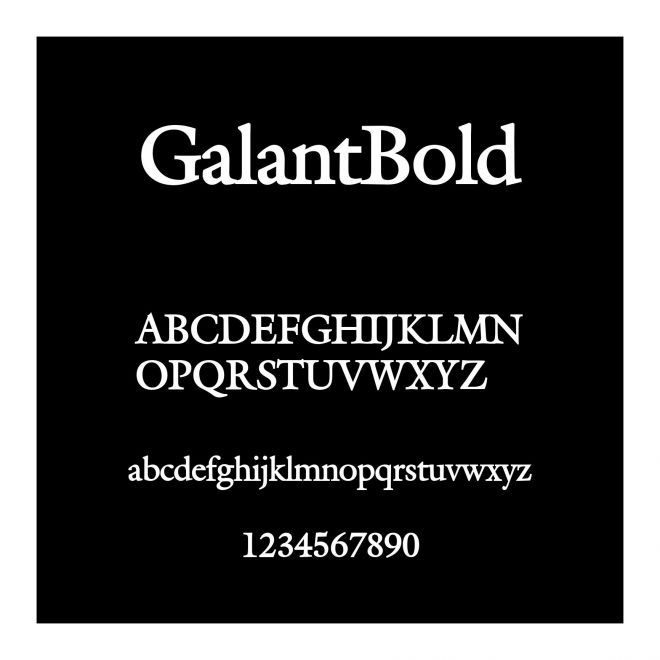 GalantBold