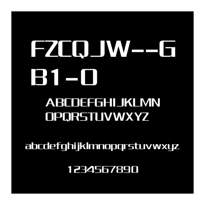 FZCQJW--GB1-0