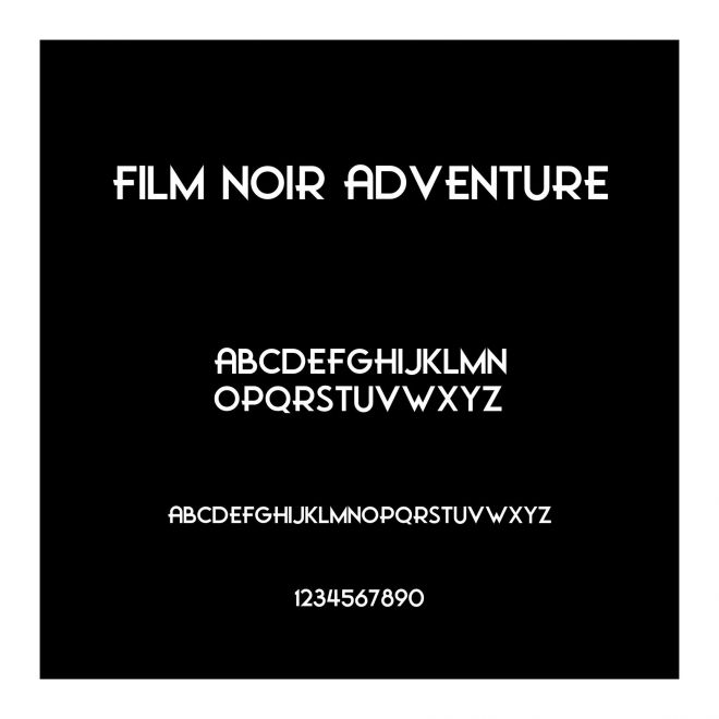 Film Noir Adventure