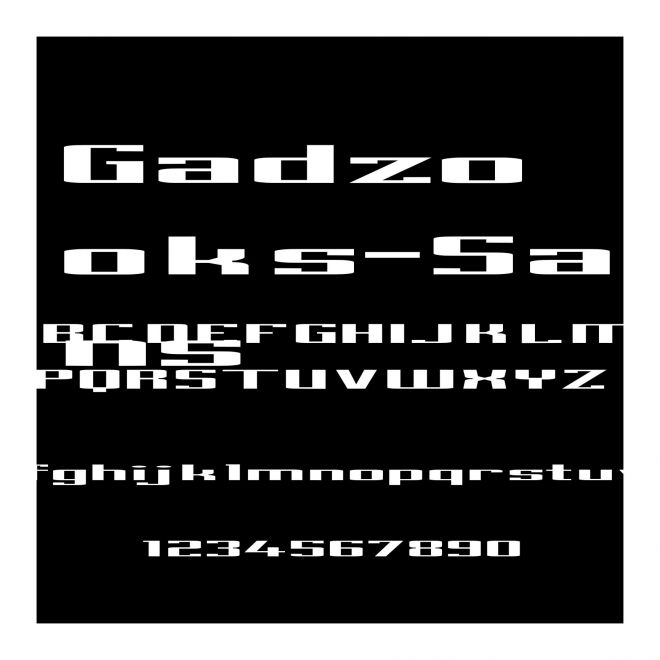 Gadzooks-Sans