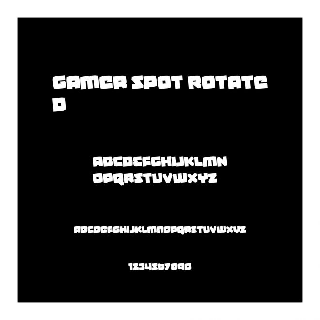 Gamer Spot Rotated