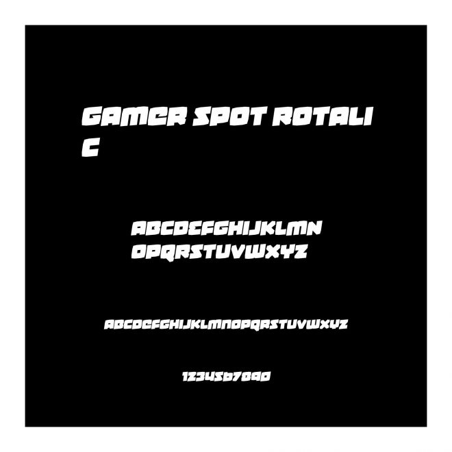 Gamer Spot Rotalic