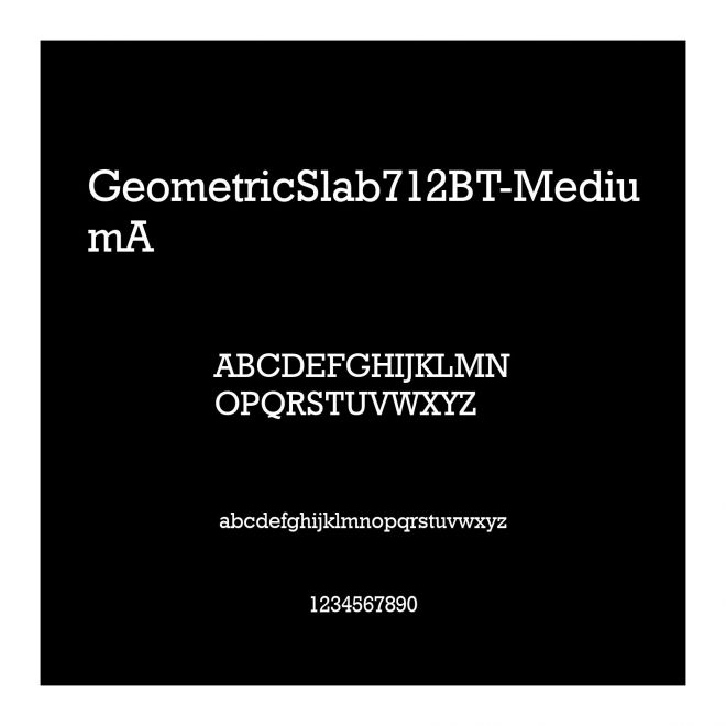 GeometricSlab712BT-MediumA