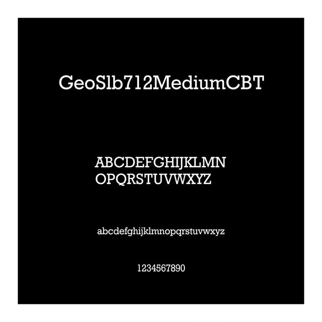GeoSlb712MediumCBT