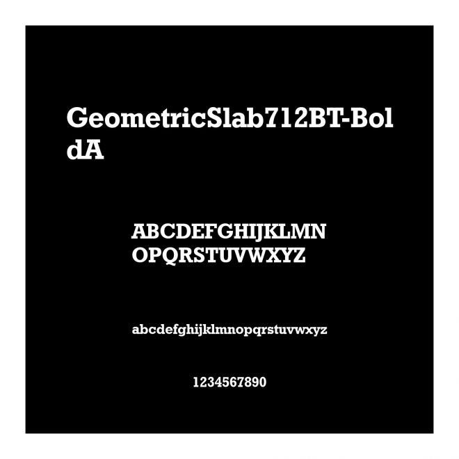 GeometricSlab712BT-BoldA