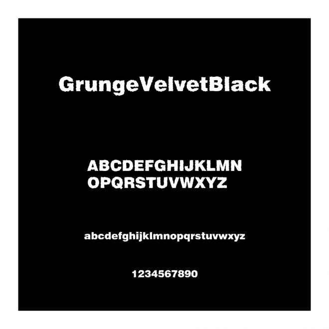 GrungeVelvetBlack