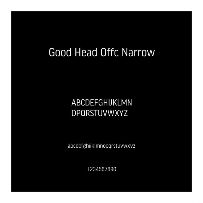 Good Head Offc Narrow